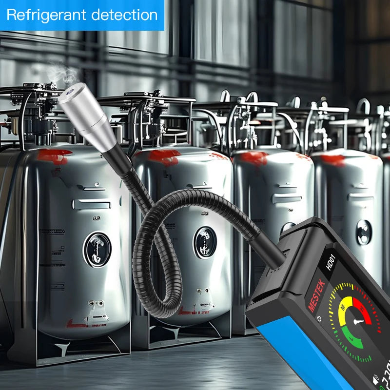 R22/R32/R134a/R410 Refrigerant Gas Detector Professional Air Conditioning And Refrigerator Maintenance Halogen Leak Detector