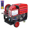 37HPpetrol  Engine Remote Control 2900Psi 85LPM Water Jet Pipeline Washing Machine Sewer Drain Cleaner Dredging Equipment