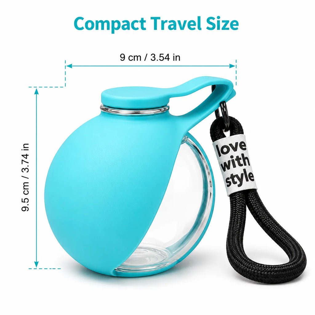1Pc Portable Pet Water Bottle Dog Water Dispenser Travel Drinking Bottle Outdoor Pet Feeder for Dogs Cats