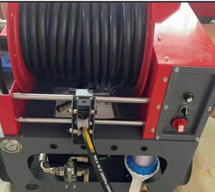 37HP   oline Engine 200bar 85LPM Industrial Pump Water Jet Sewer Cleaning Equipment High Pressure Pipeline Dredging Machine