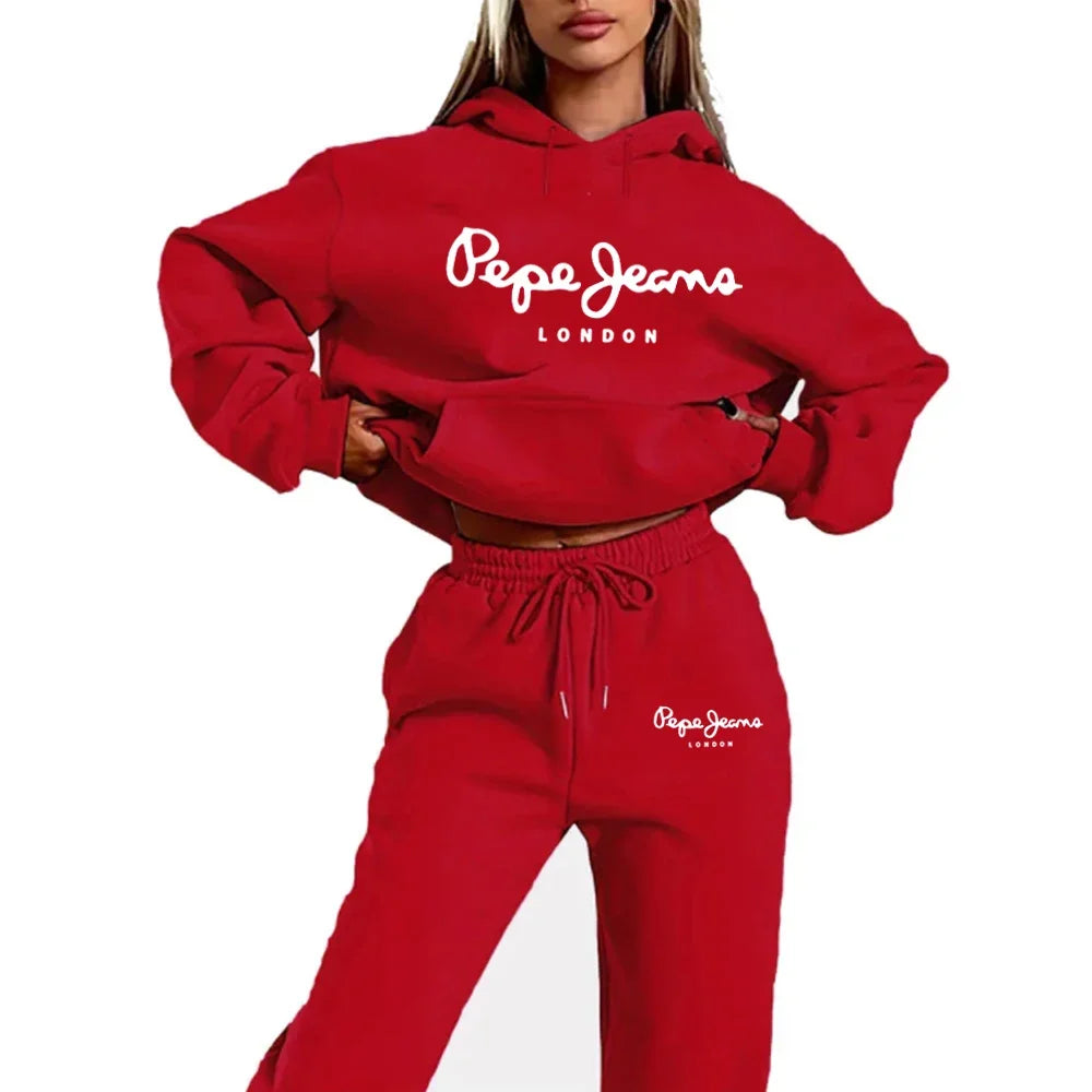 Daily Hot Sales Simplicity Women's Tracksuit Long Sleeve Fashion Women's Clothing Sweatpants Pullover Sports Outdoor Casual
