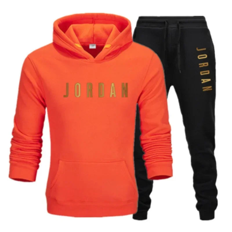 Gran oferta de primavera de la temporada, Sudadera con capucha forrada de lana, conjunto informal, sudadera superior de manga la