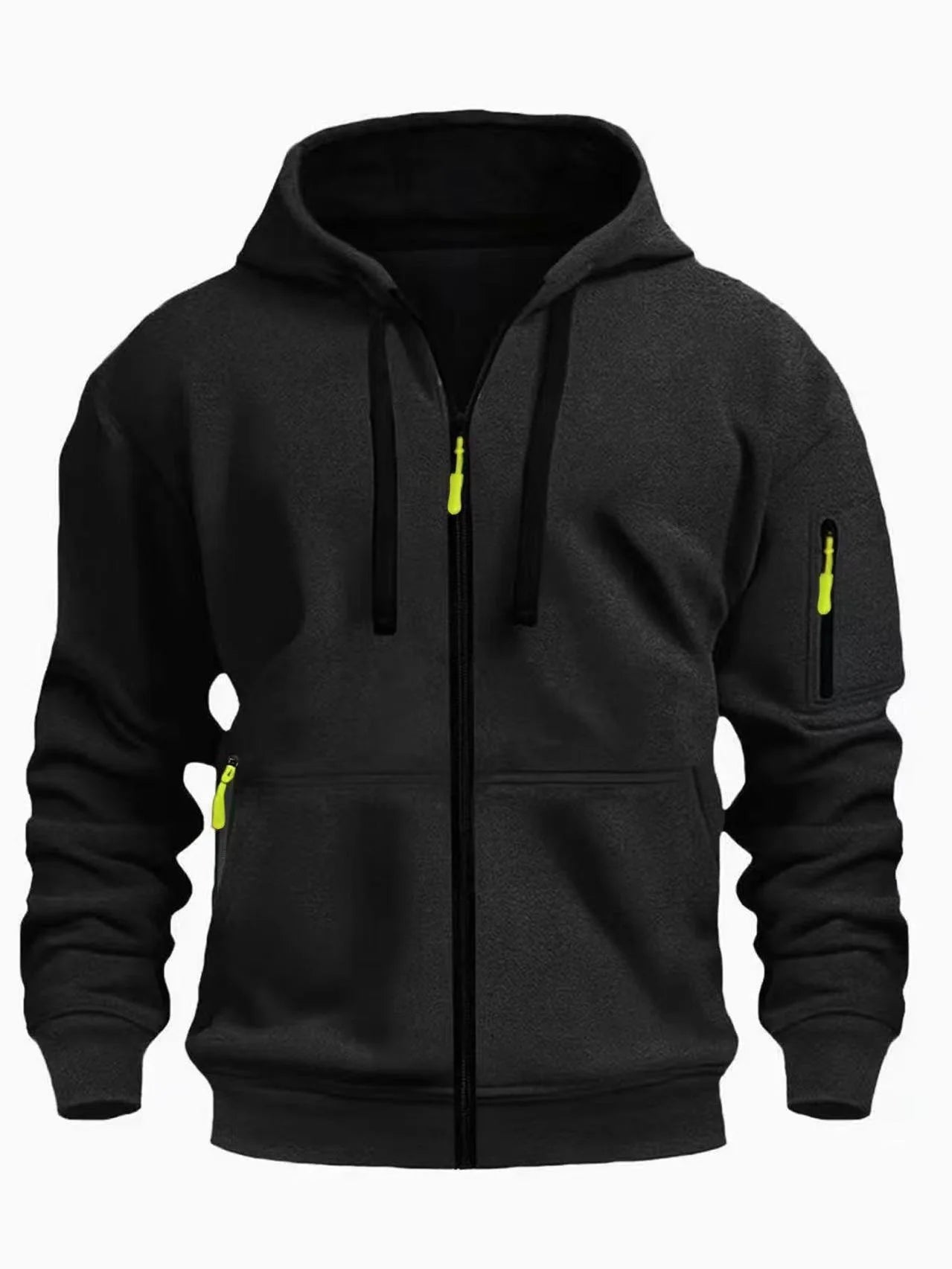 "Ropa deportiva para hombre para primavera, otoño e invierno con bolsillos con cremallera: incluye conjuntos de jogging y sudaderas tipo pullover casuales de ropa deportiva."