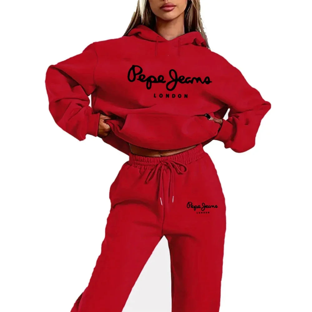 Daily Hot Sales Simplicity Women's Tracksuit Long Sleeve Fashion Women's Clothing Sweatpants Pullover Sports Outdoor Casual