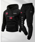 Conjunto casual de 2 piezas con diseño gráfico. Confeccionado en un tejido cómodo y ligeramente elástico.