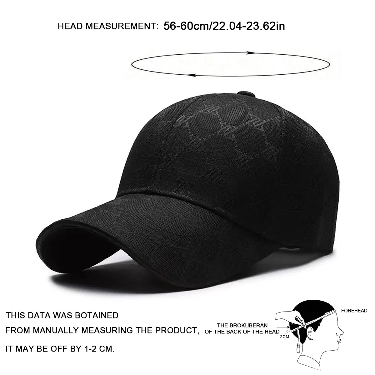 "Gorras de béisbol unisex con estampado de letras para primavera y otoño: gorras casuales ajustables para exteriores, gorra de protección solar y gorra deportiva.