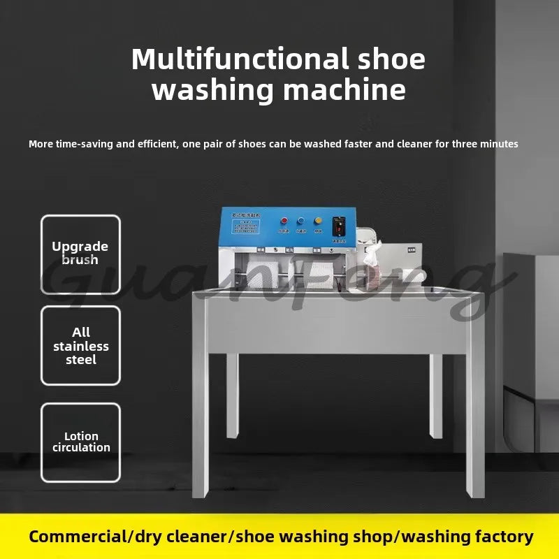 Máquina lavadora de zapatos, secadora de zapatos comercial, lavadora comercial, secadora, equipo especial para limpieza en seco de zapatos.