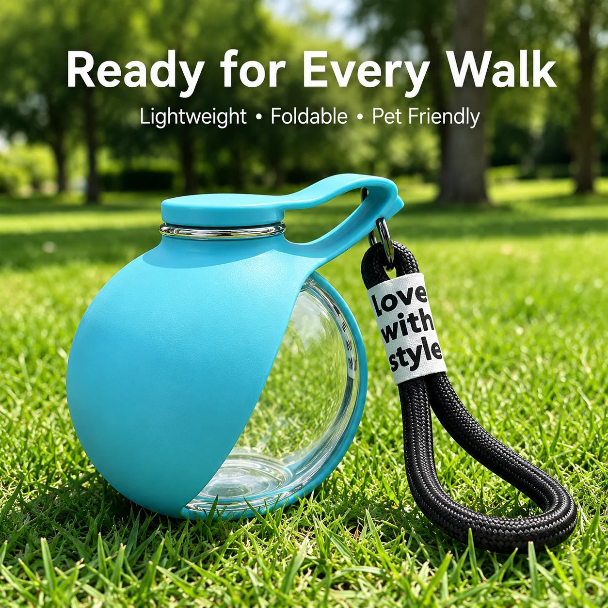 1Pc Portable Pet Water Bottle Dog Water Dispenser Travel Drinking Bottle Outdoor Pet Feeder for Dogs Cats
