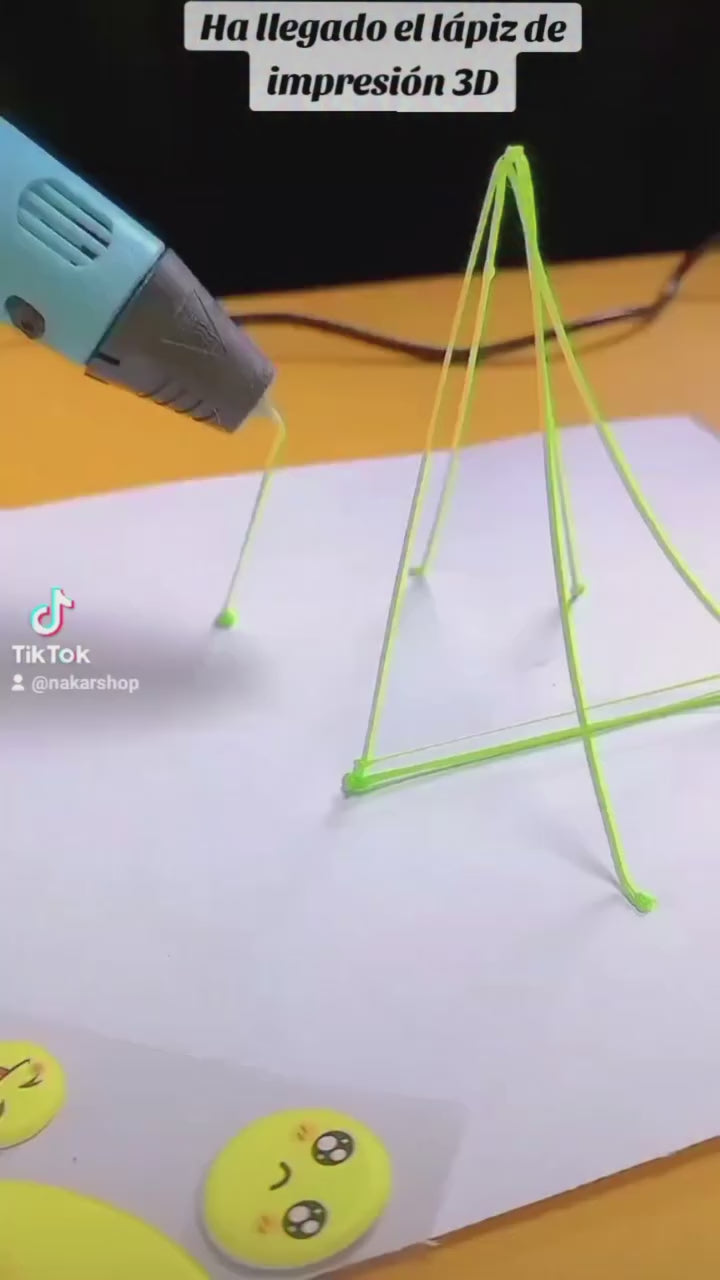 Lapiz 3D + 3 Filamentos