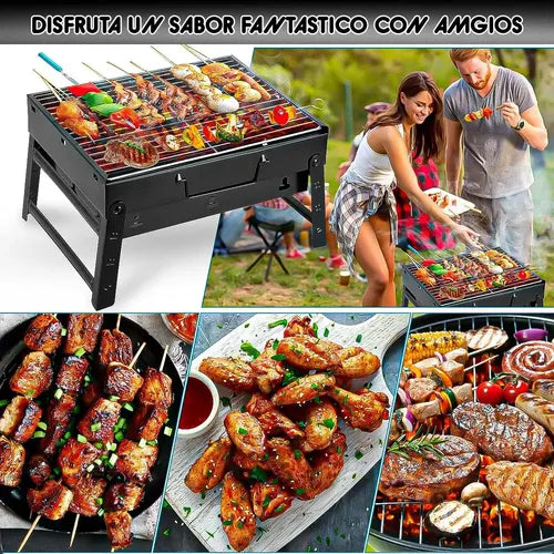 Mini Parrilla Portátil "Libertad Parrillera"