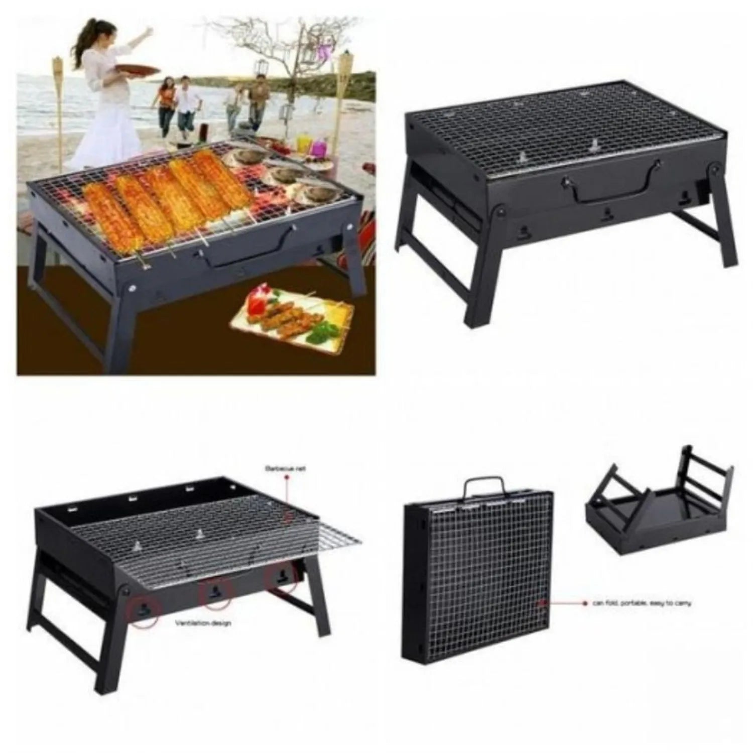 Mini Parrilla Portátil "Libertad Parrillera"